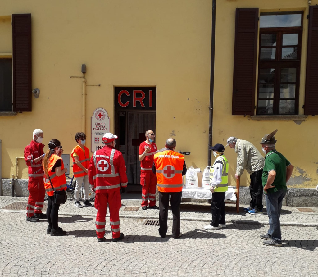 Servizi e lavoro di squadra, anche la Croce Rossa nella Fase 2