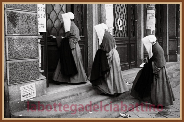 Foto storiche bottega ciabattino voto donne pancalieri la pancalera