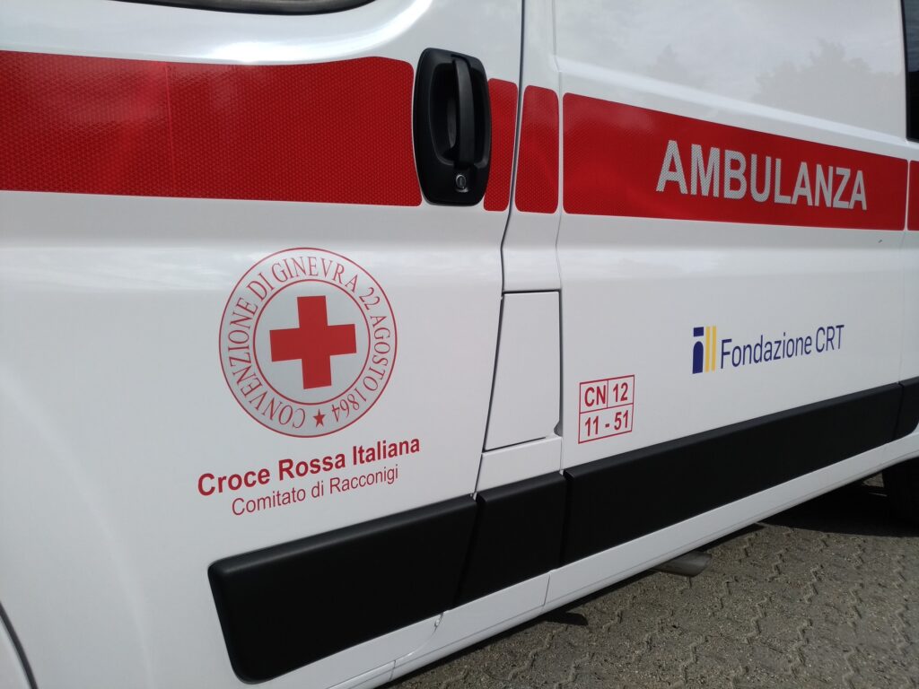 Mercoledì la nuova ambulanza per la Croce Rossa di Racconigi