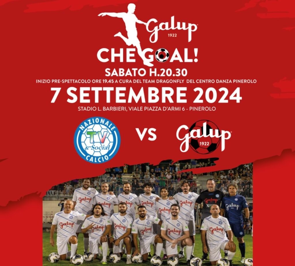 Sabato 7 settembre sarà la serata del Goal per la solidarietà