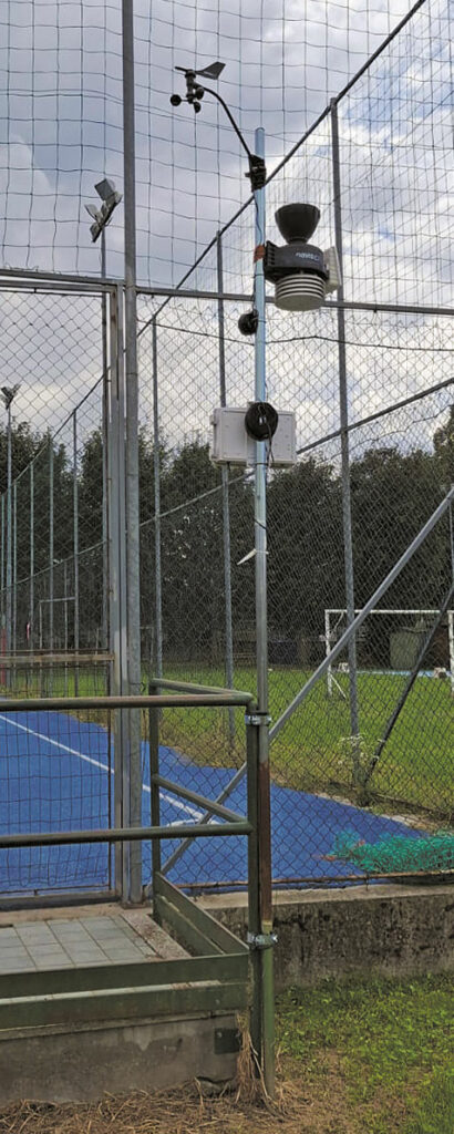 La stazione meteorologica del Bobbio parte di Torino Meteo