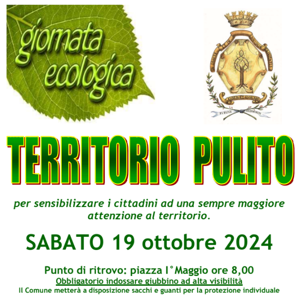 Piobesi invita la comunità a partecipare per “Territorio pulito”