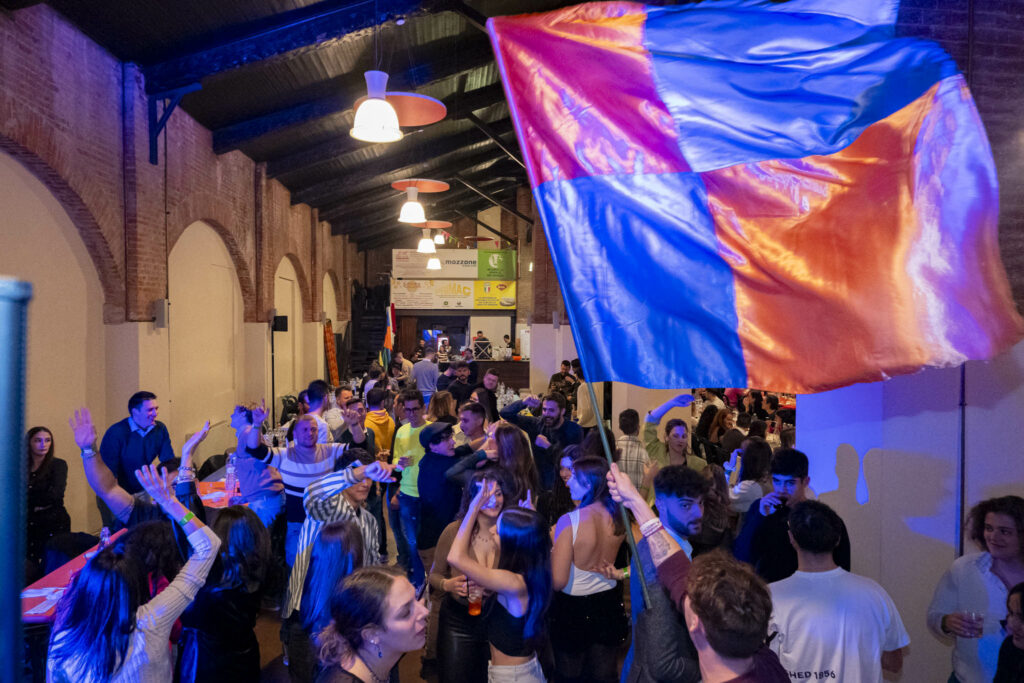 La festa per il Palio dei Borghi di Racconigi