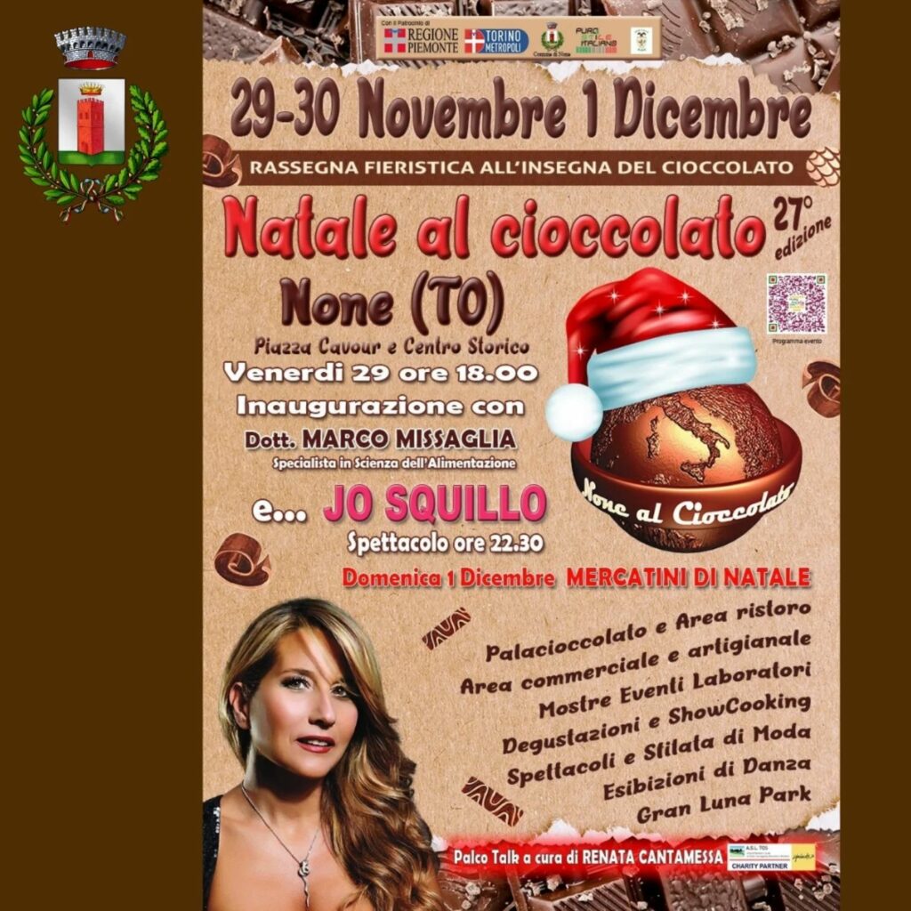 “None al cioccolato” è in versione natalizia